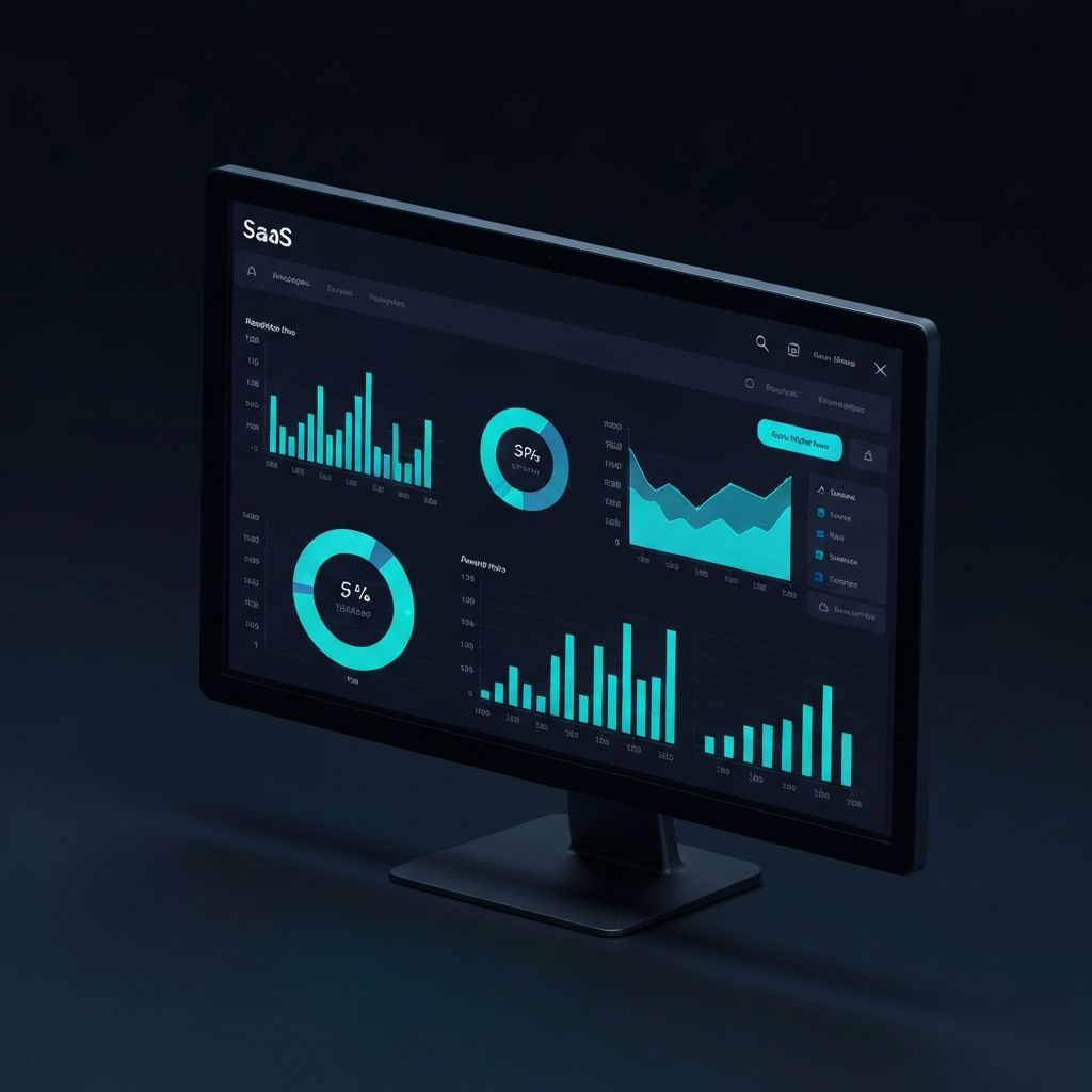 SaaS Analytics Dashboard - Case Study and Development Project