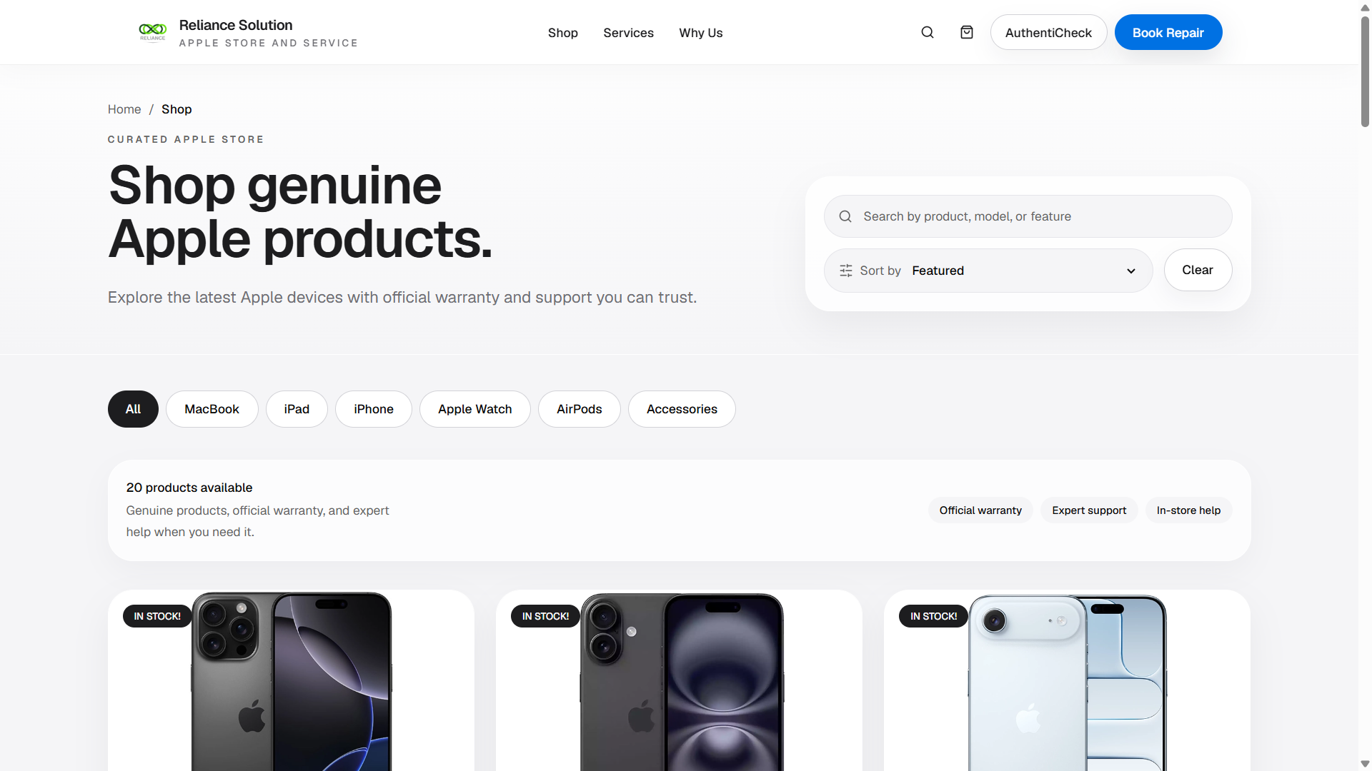 Reliance Solution Business Platform - Case Study and Development Project